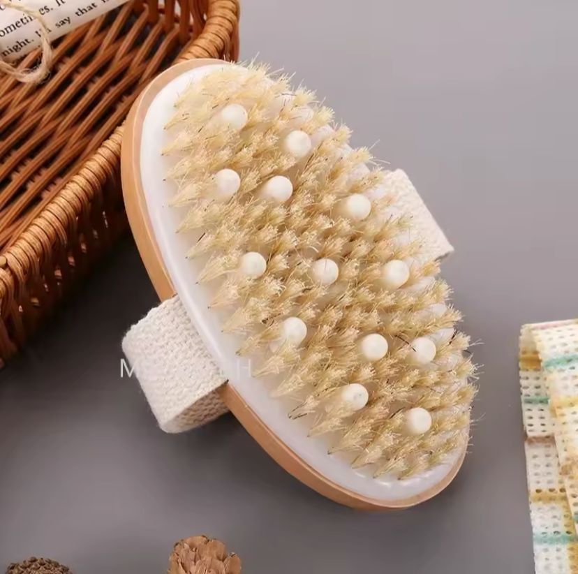 Cepillo De Cerdas De Exfoliacion  Corpor